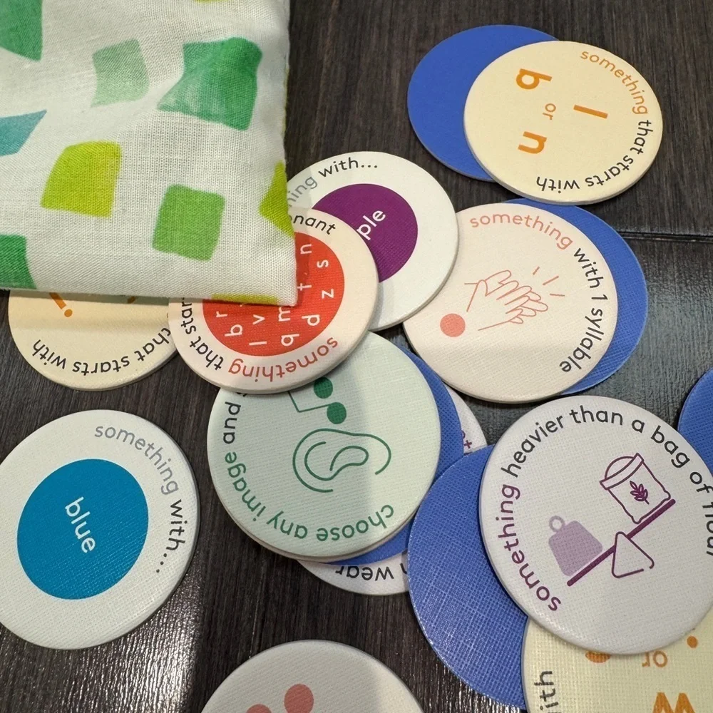 NWT Lovevery Colorful Reading Learning Tokens Set for Kids Girls Boys Toddlers